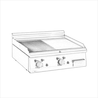 ../frankl24shop/Elektrogrill Tischgera╠êt gro├ƒ 1_2 Griddleplatte- 16A